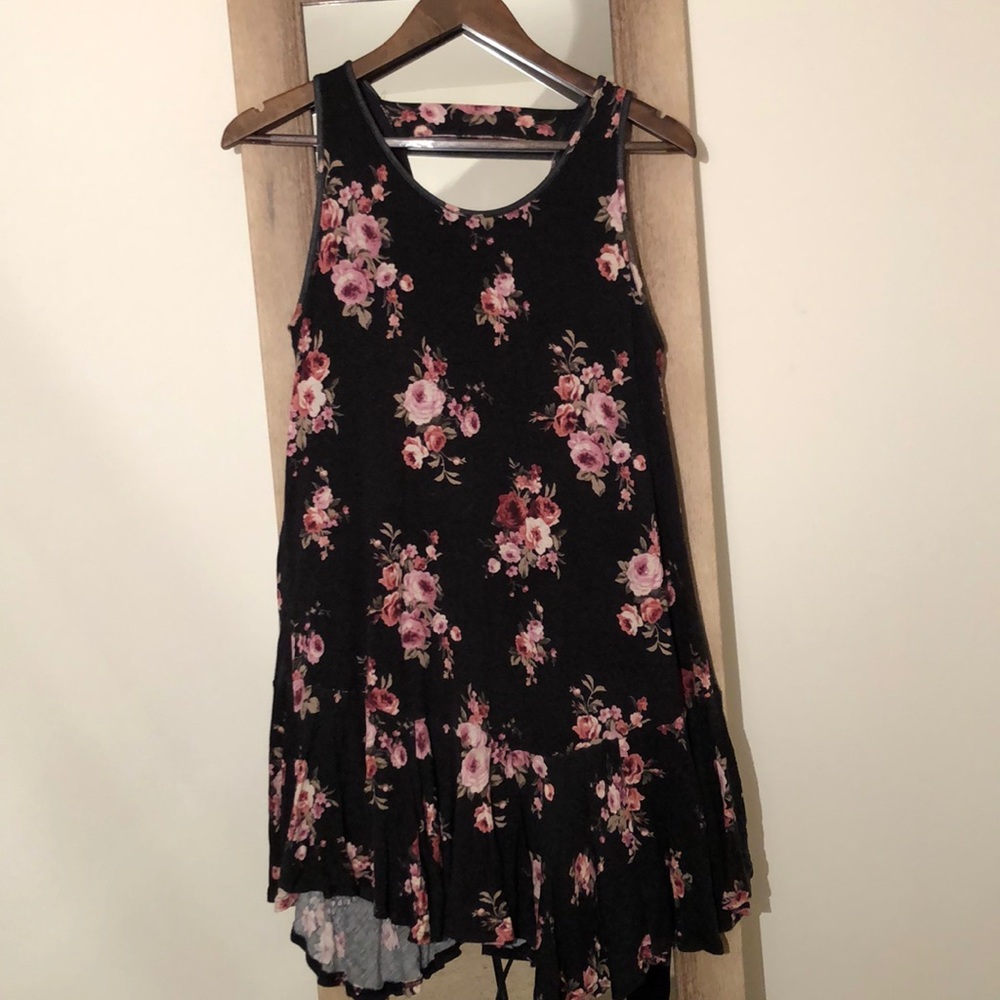Floral print dress